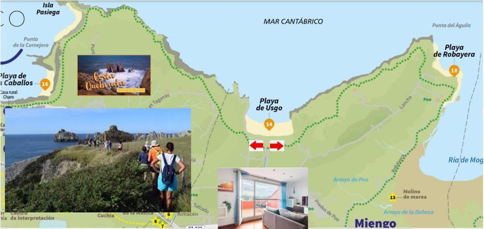 Duplex Surf Junto A La Playa Apartment Miengo Luaran gambar